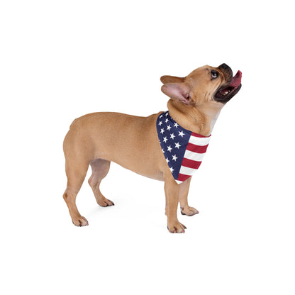American Flag Pet Bandana — Patriotic Dog & Cat Accessory for 4th of July
