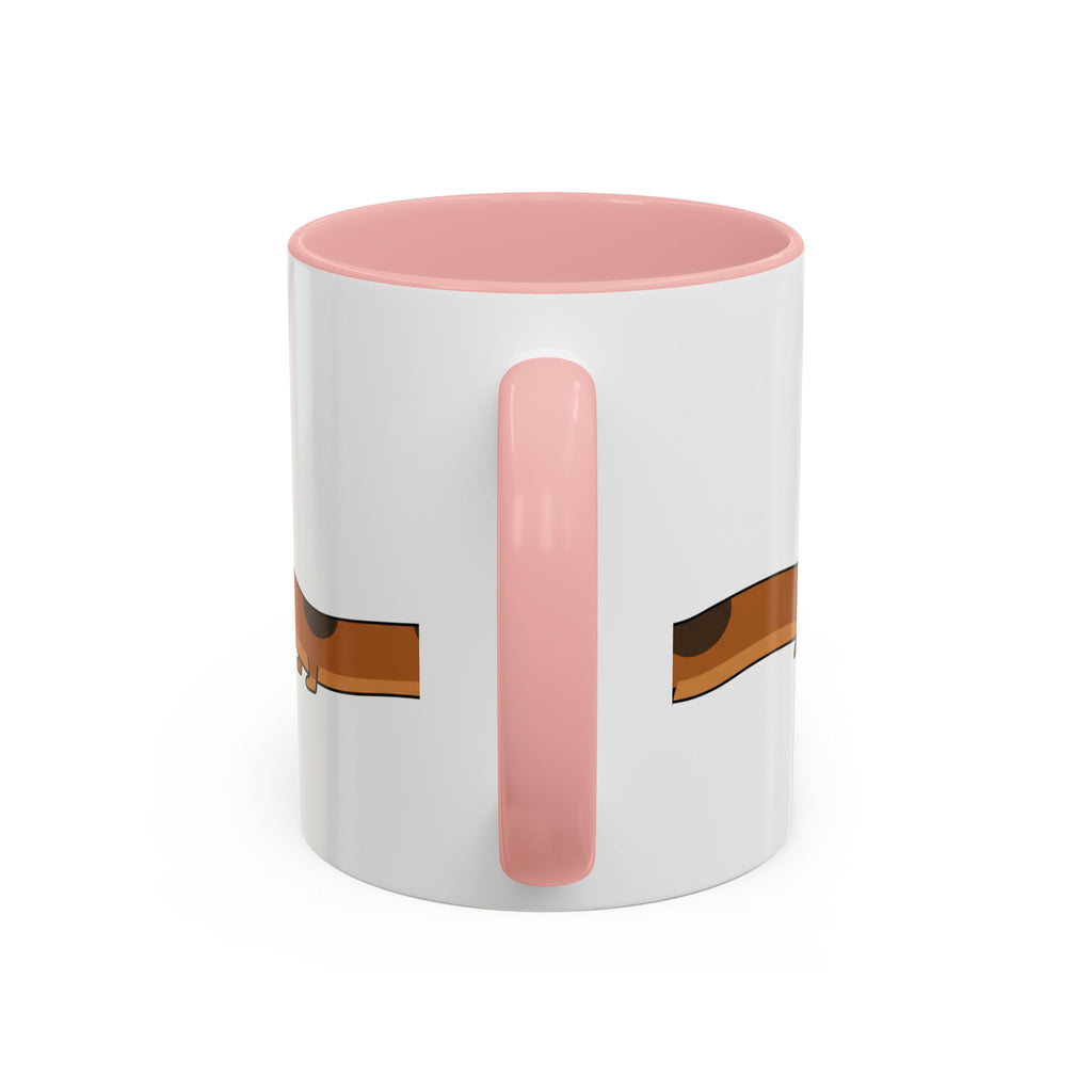 Dachshund Coffee Mug –  Funny Wiener Dog Accent Mug (11/15oz)