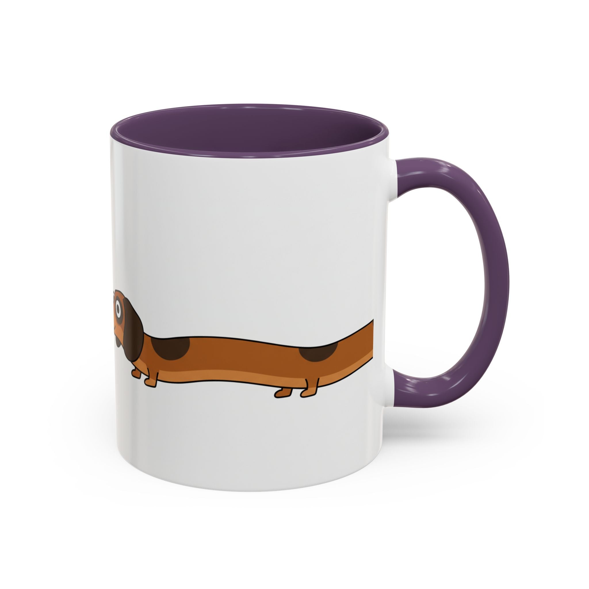 Dachshund Coffee Mug –  Funny Wiener Dog Accent Mug (11/15oz)