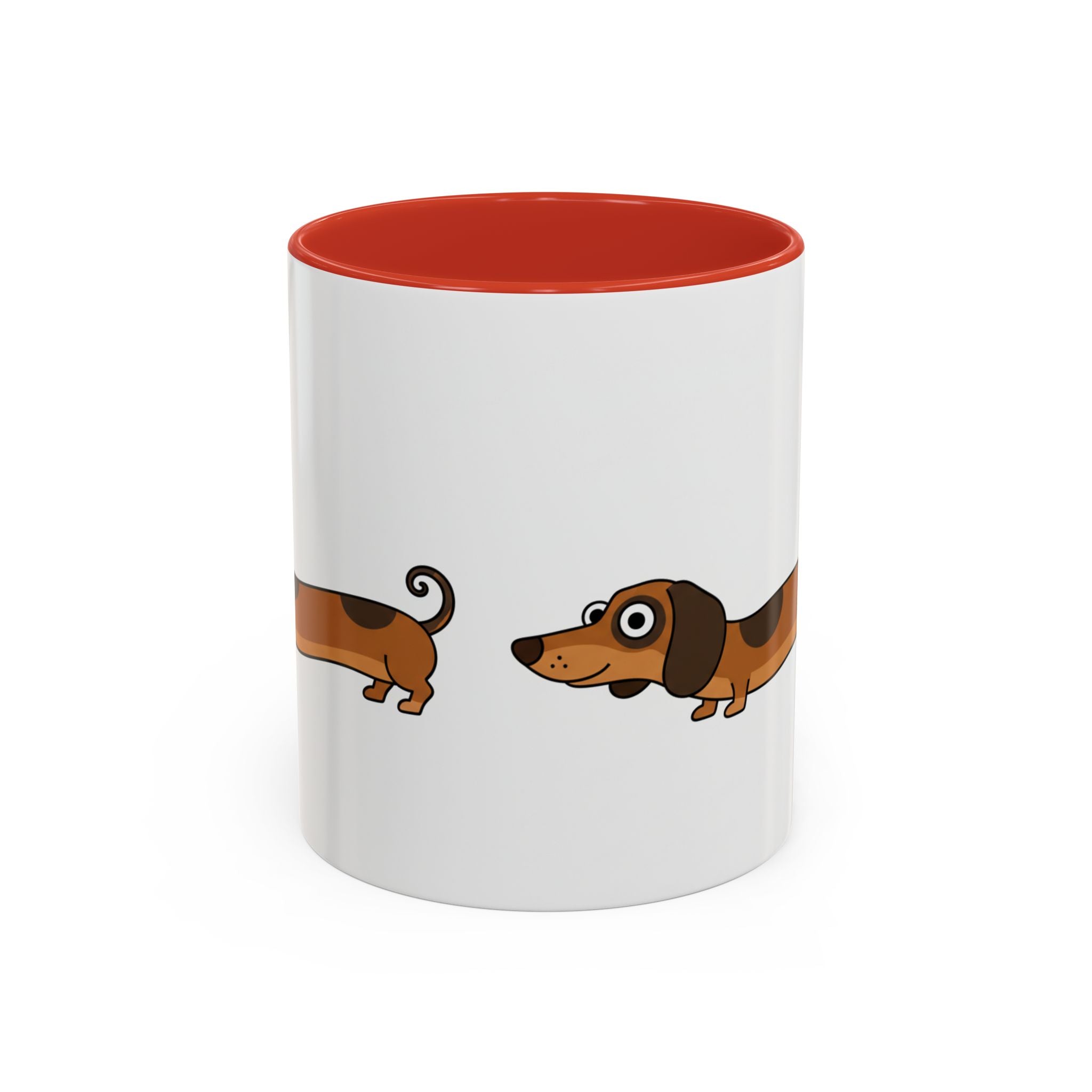 Dachshund Coffee Mug –  Funny Wiener Dog Accent Mug (11/15oz)