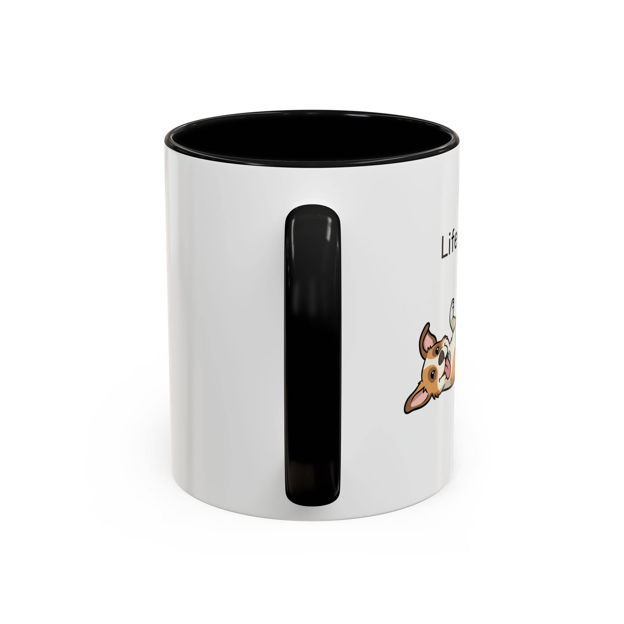 Life Is Ruff Dog Coffee Mug – Funny Pet Lover Accent Mug (11/15 oz)