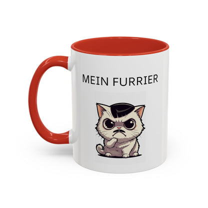 Mein Furrier Coffee Mug — Funny Grumpy Cat Accent Mug (11oz & 15oz)