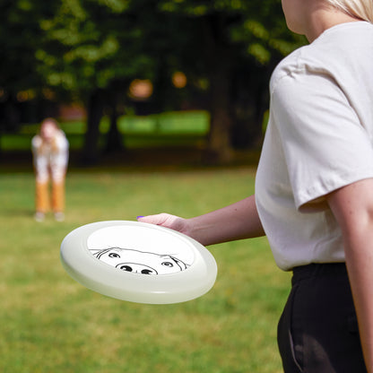 Dog Peek Frisbee — Cute Peeking Dog Disc for Outdoor Play