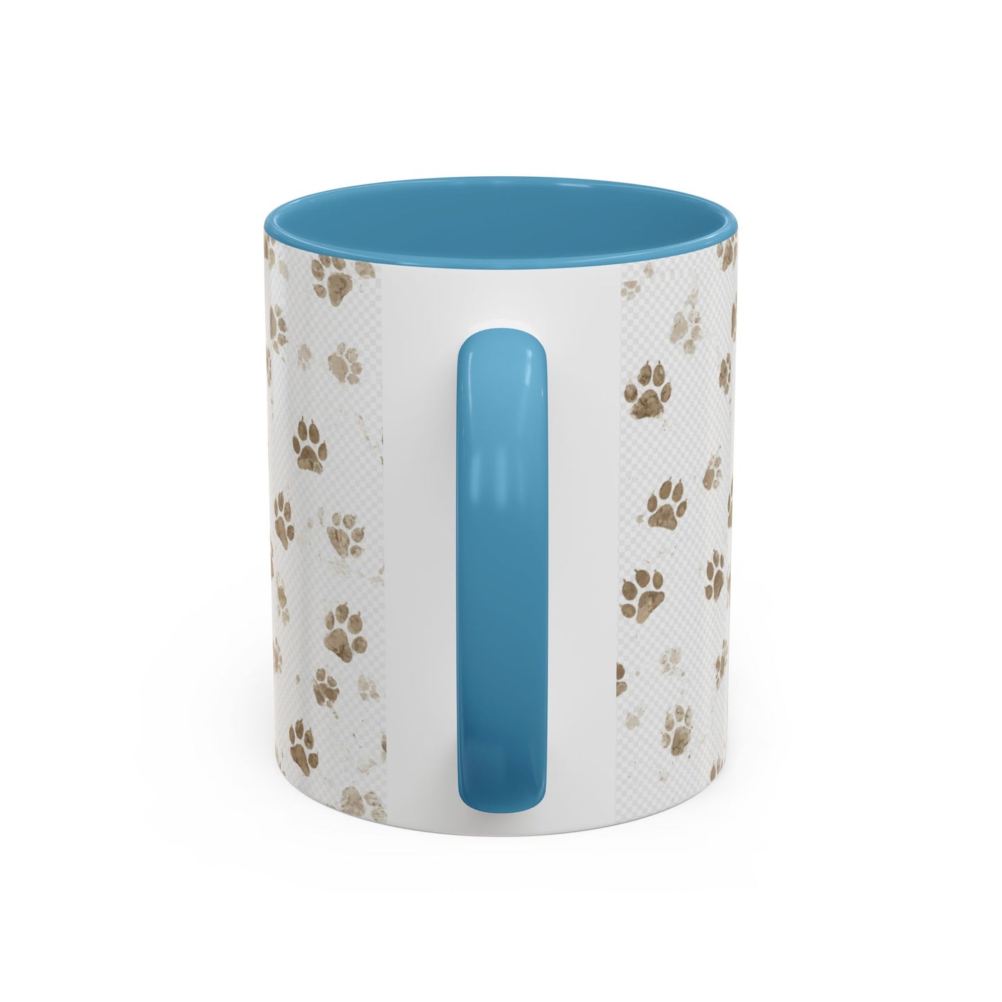 Coffee Mug - "Keep Your Dirty Paws Off My Coffee" Paw Print Accent Mug