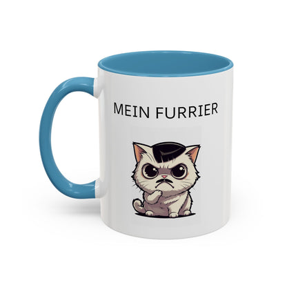 Mein Furrier Coffee Mug — Funny Grumpy Cat Accent Mug (11oz & 15oz)