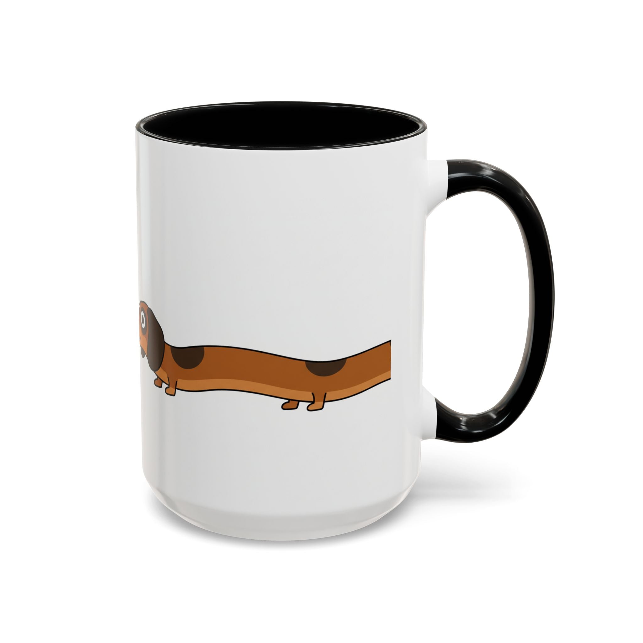 Dachshund Coffee Mug –  Funny Wiener Dog Accent Mug (11/15oz)