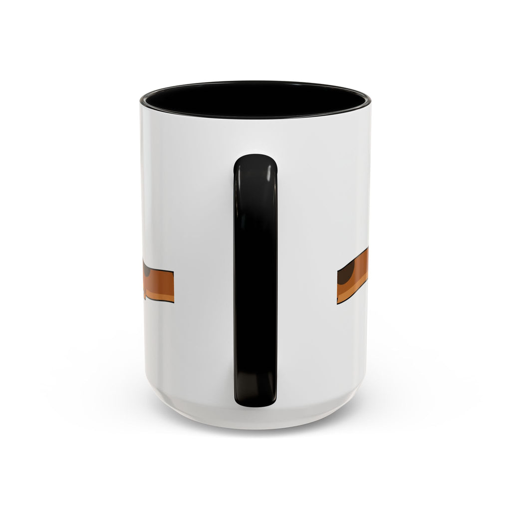 Dachshund Coffee Mug –  Funny Wiener Dog Accent Mug (11/15oz)