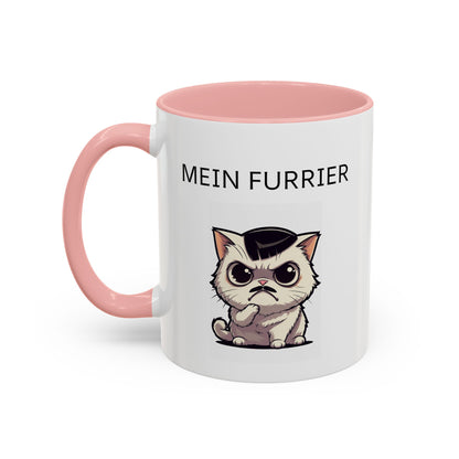 Mein Furrier Coffee Mug — Funny Grumpy Cat Accent Mug (11oz & 15oz)
