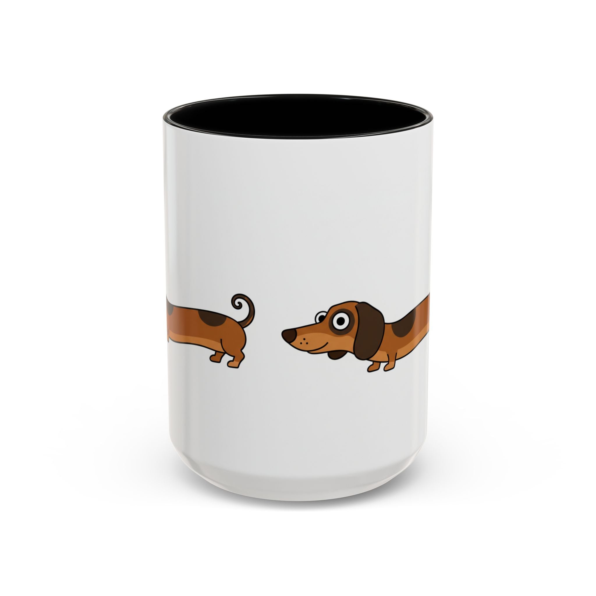 Dachshund Coffee Mug –  Funny Wiener Dog Accent Mug (11/15oz)