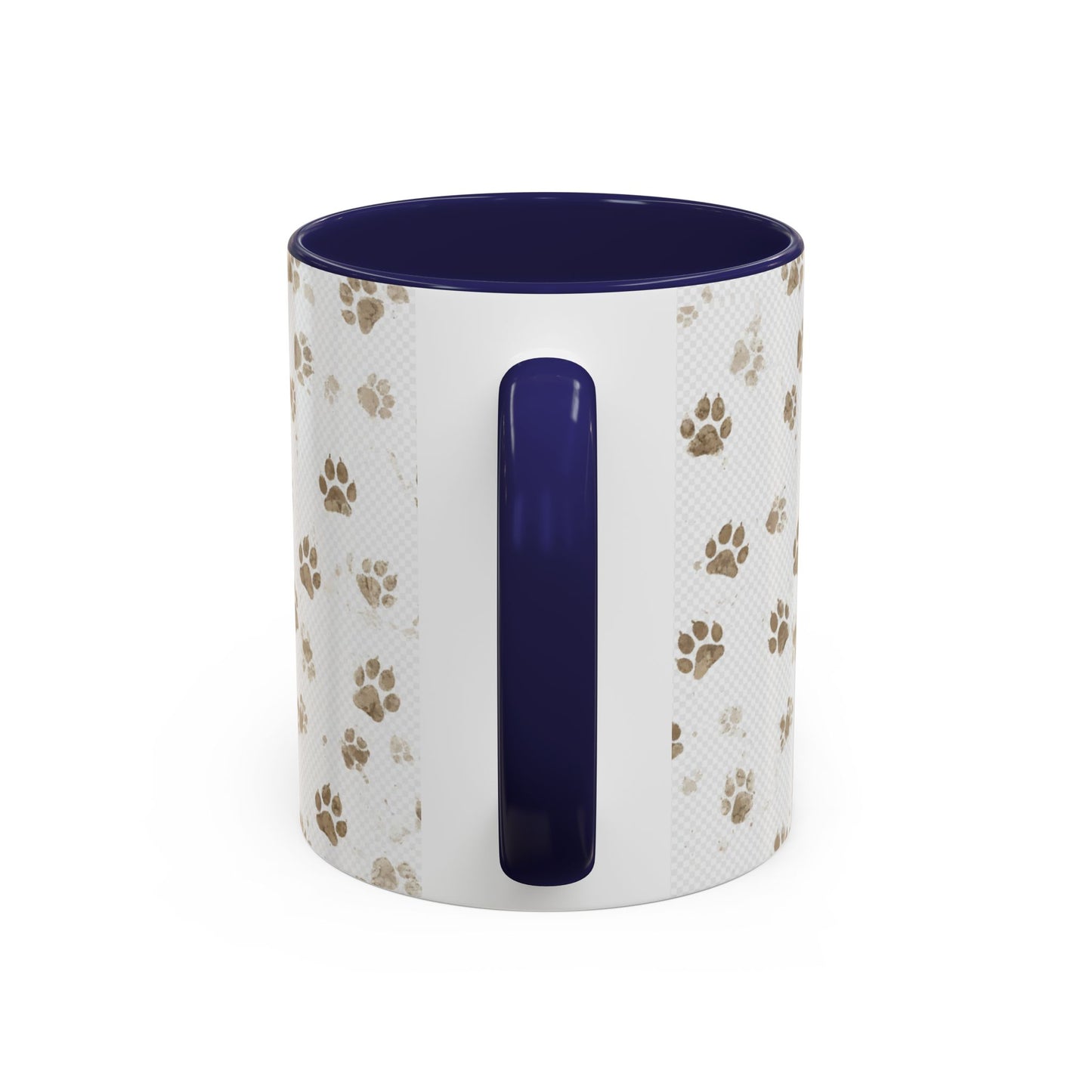 Coffee Mug - "Keep Your Dirty Paws Off My Coffee" Paw Print Accent Mug