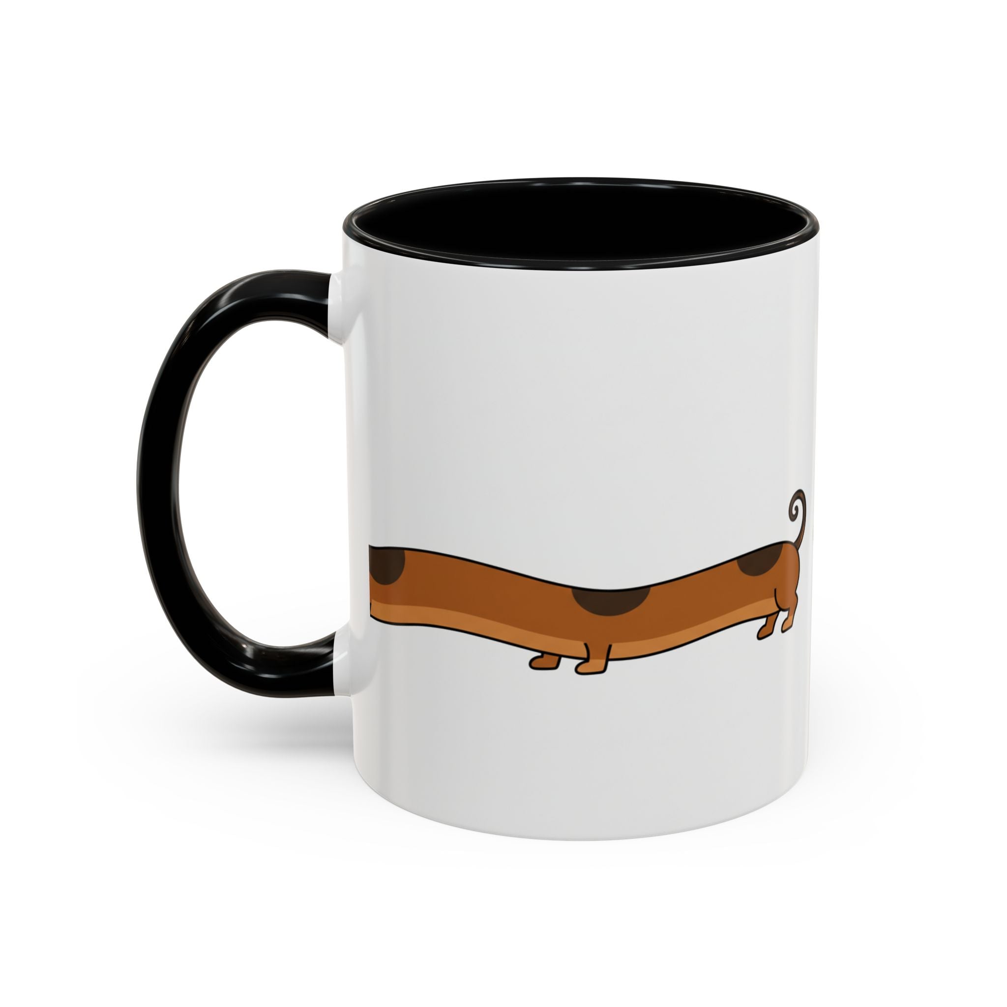 Dachshund Coffee Mug –  Funny Wiener Dog Accent Mug (11/15oz)
