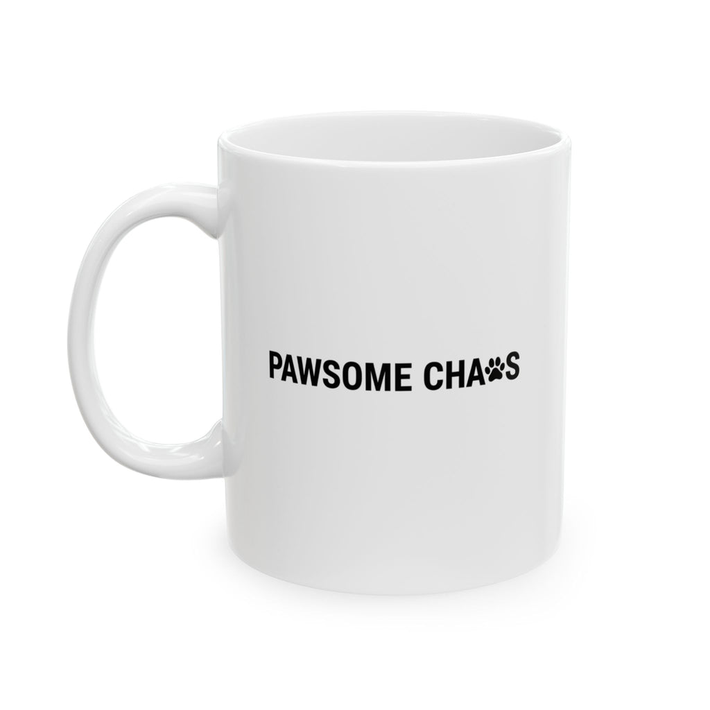 Paws & Plants Ceramic Mug – Cute Pet Lover Coffee Cup (11oz/15oz)