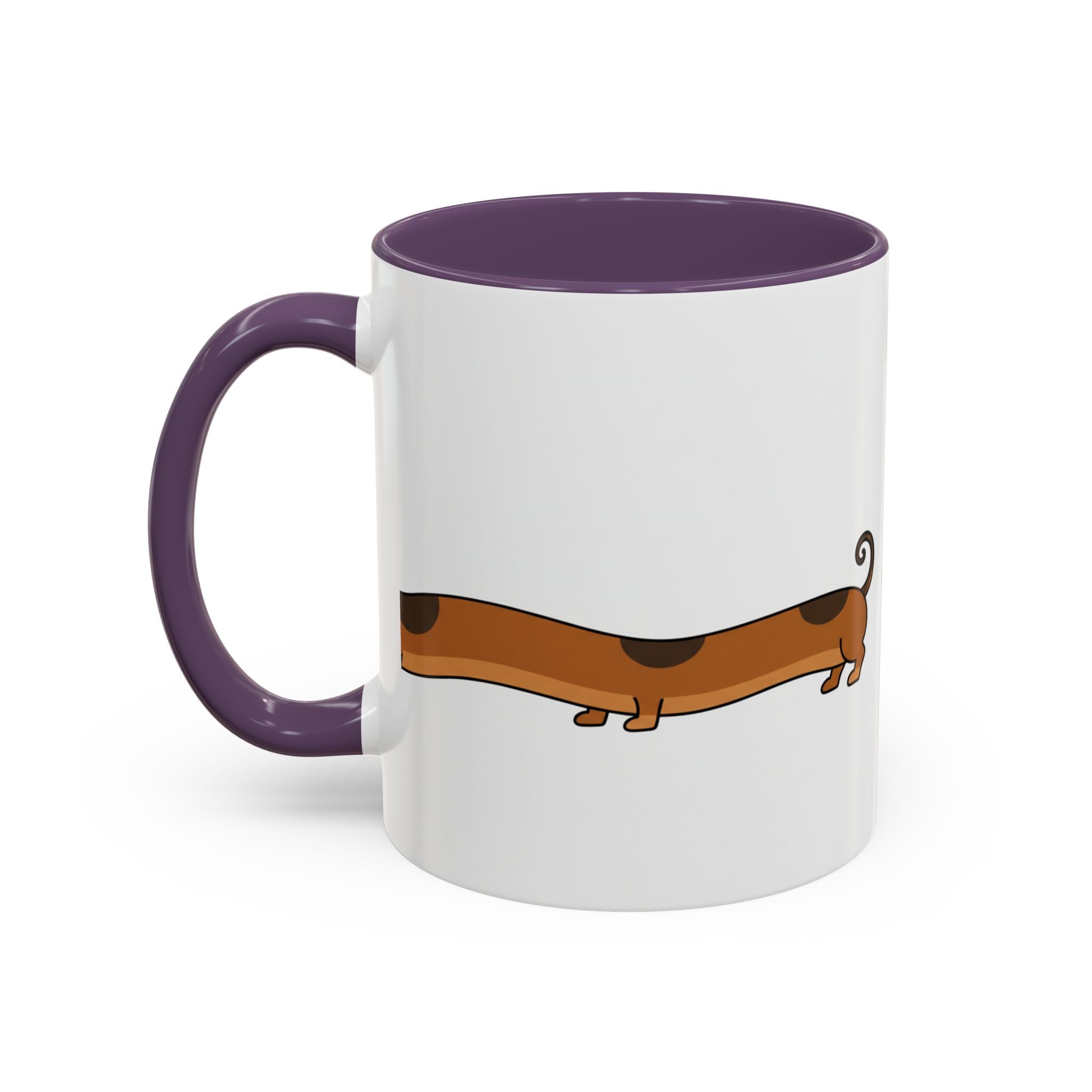 Dachshund Coffee Mug –  Funny Wiener Dog Accent Mug (11/15oz)