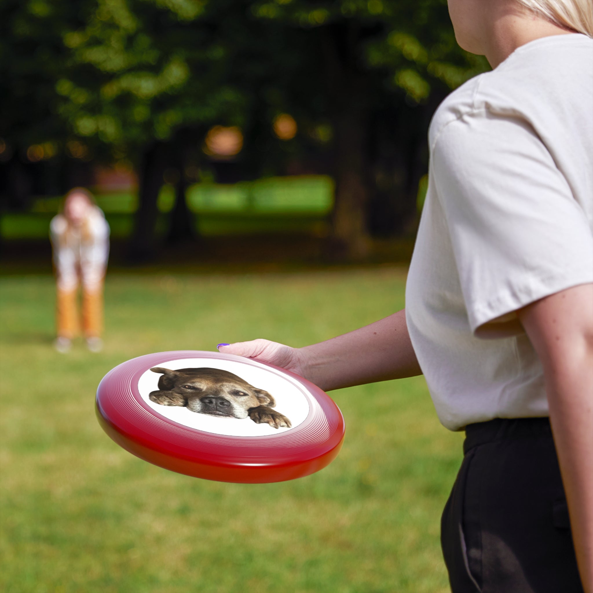 Dog Peek Frisbee — Cute Peeking Dog Disc for Outdoor Play