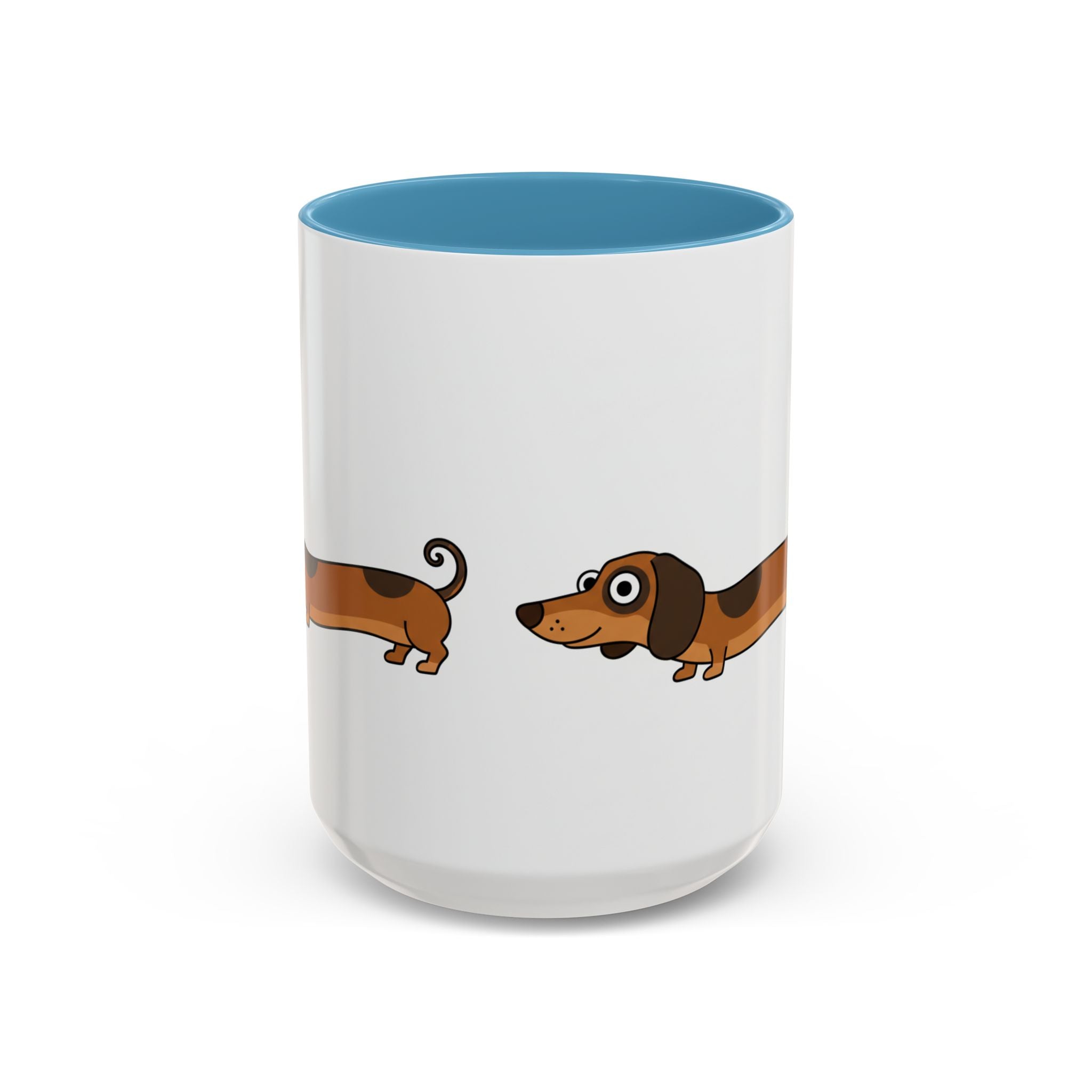 Dachshund Coffee Mug –  Funny Wiener Dog Accent Mug (11/15oz)