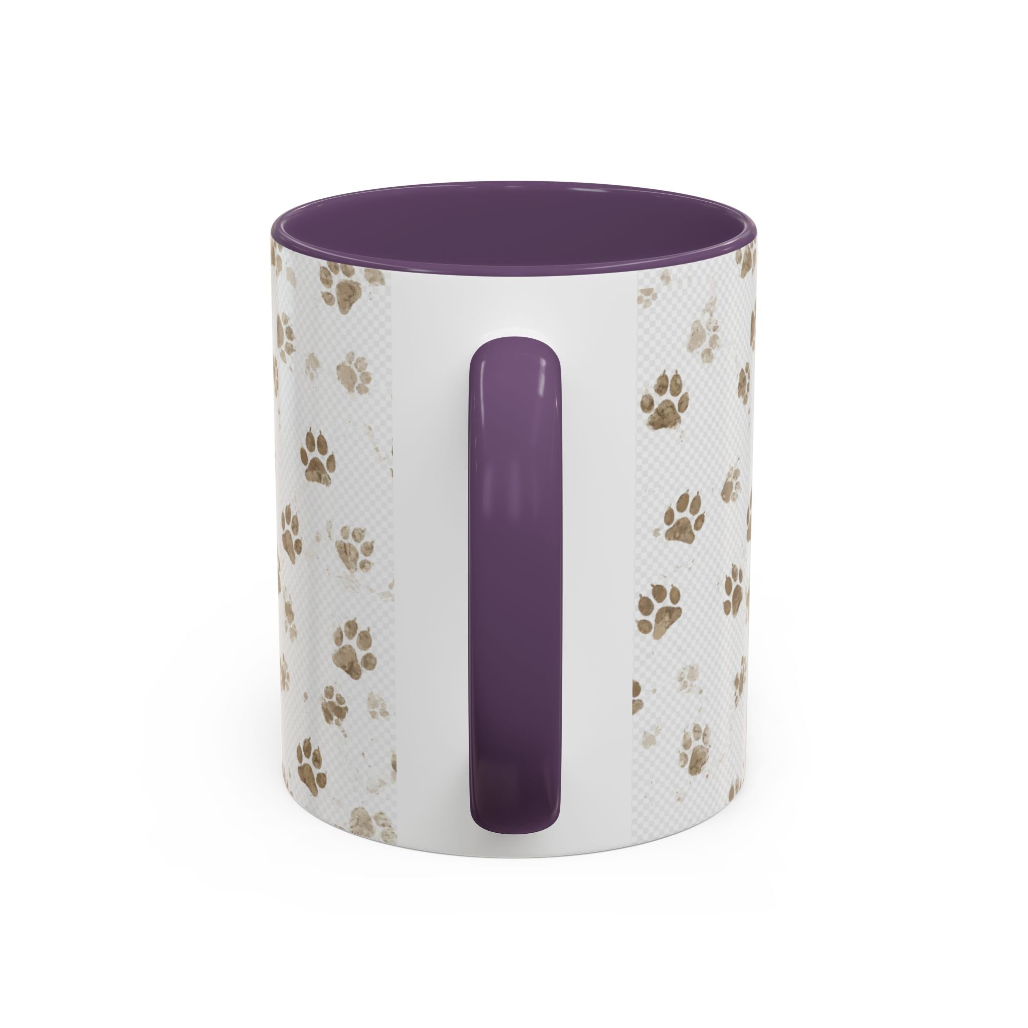Coffee Mug - "Keep Your Dirty Paws Off My Coffee" Paw Print Accent Mug