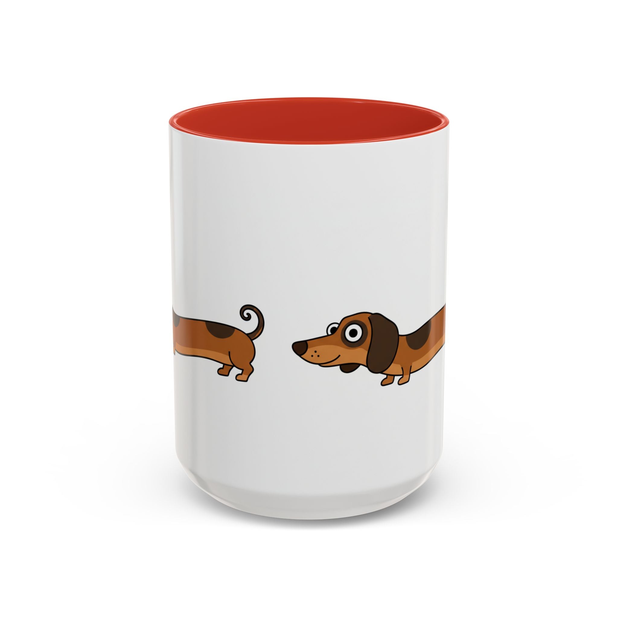 Dachshund Coffee Mug –  Funny Wiener Dog Accent Mug (11/15oz)