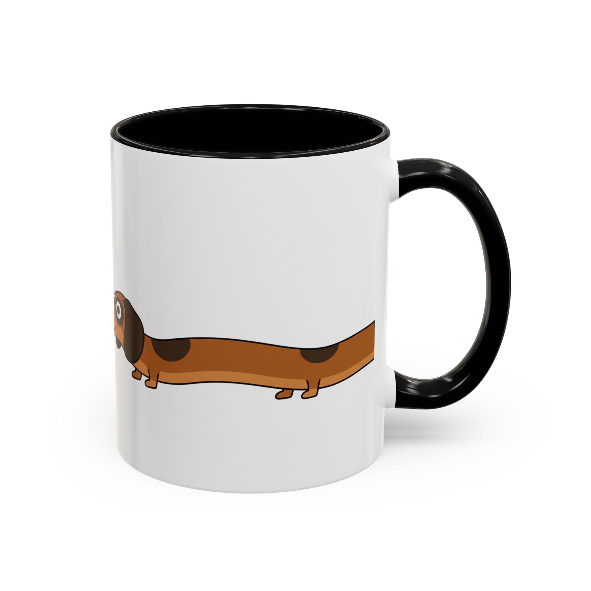 Dachshund Coffee Mug –  Funny Wiener Dog Accent Mug (11/15oz)