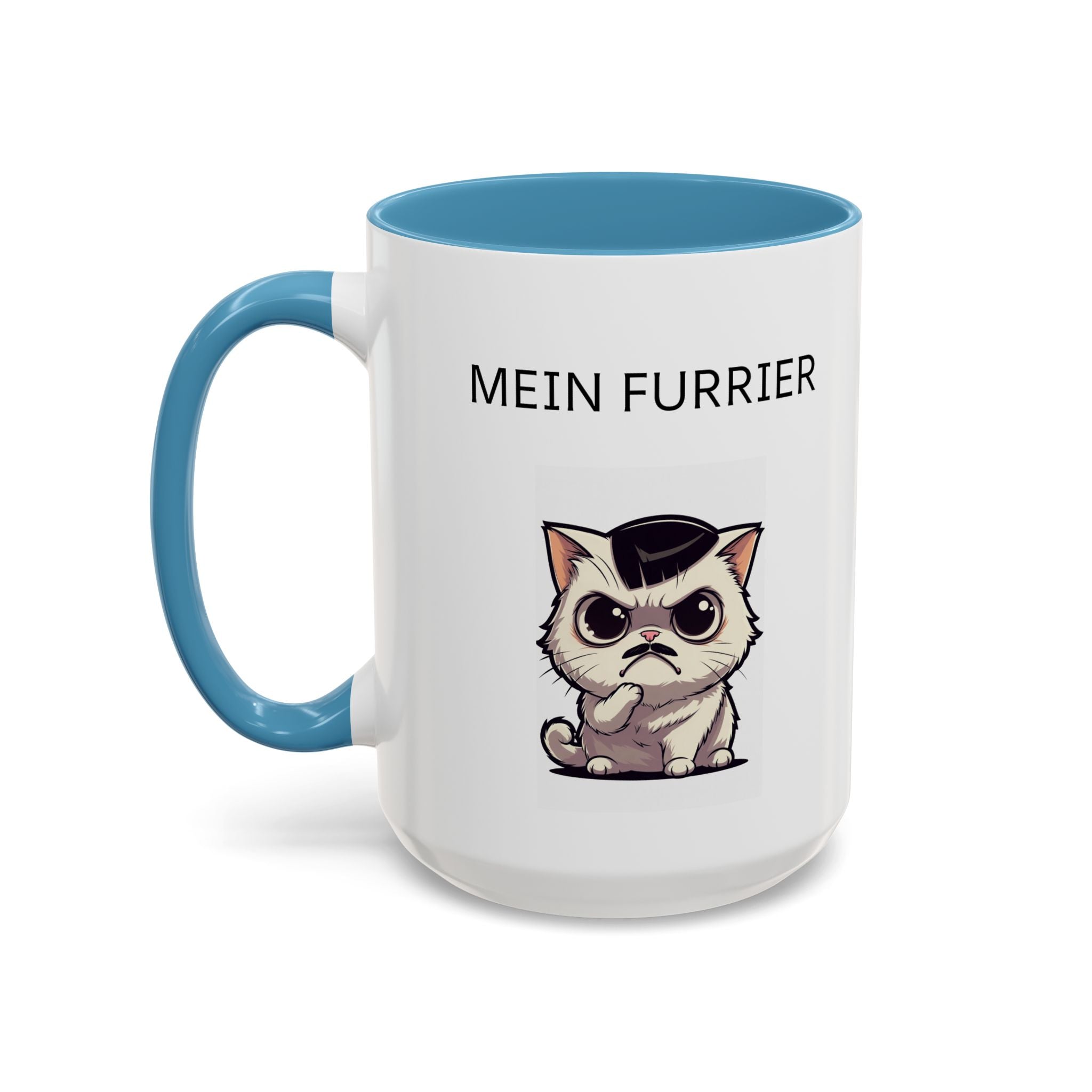 Mein Furrier Coffee Mug — Funny Grumpy Cat Accent Mug (11oz & 15oz)