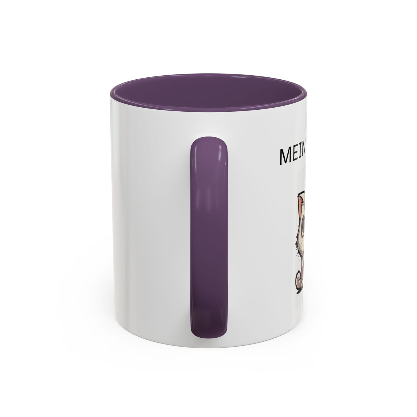 Mein Furrier Coffee Mug — Funny Grumpy Cat Accent Mug (11oz & 15oz)