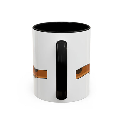 Dachshund Coffee Mug –  Funny Wiener Dog Accent Mug (11/15oz)