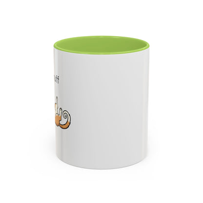 Life Is Ruff Dog Coffee Mug – Funny Pet Lover Accent Mug (11/15 oz)