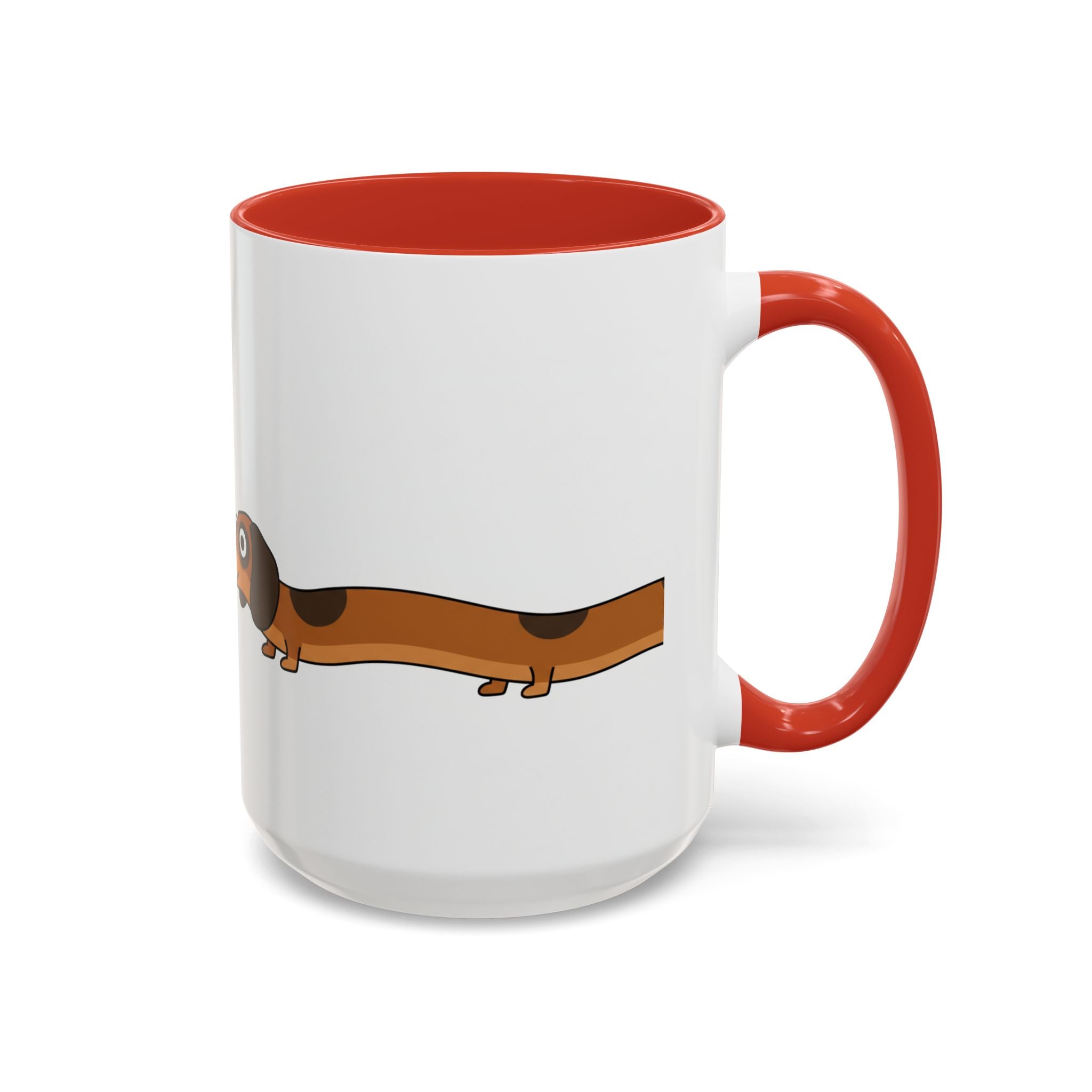 Dachshund Coffee Mug –  Funny Wiener Dog Accent Mug (11/15oz)