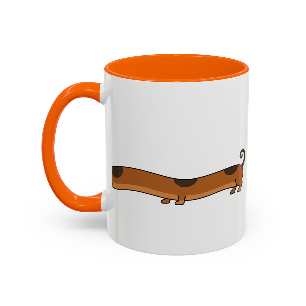 Dachshund Coffee Mug –  Funny Wiener Dog Accent Mug (11/15oz)