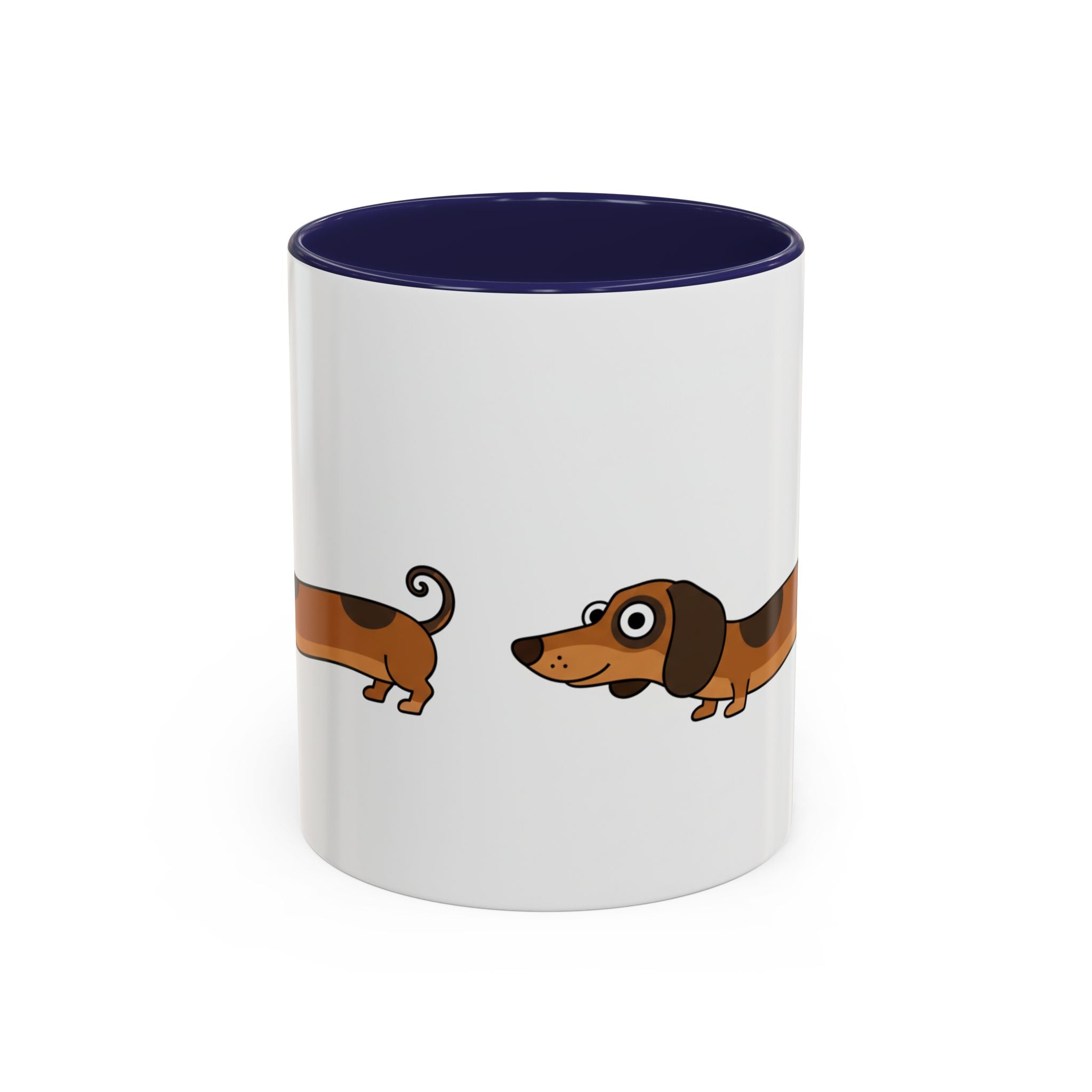 Dachshund Coffee Mug –  Funny Wiener Dog Accent Mug (11/15oz)