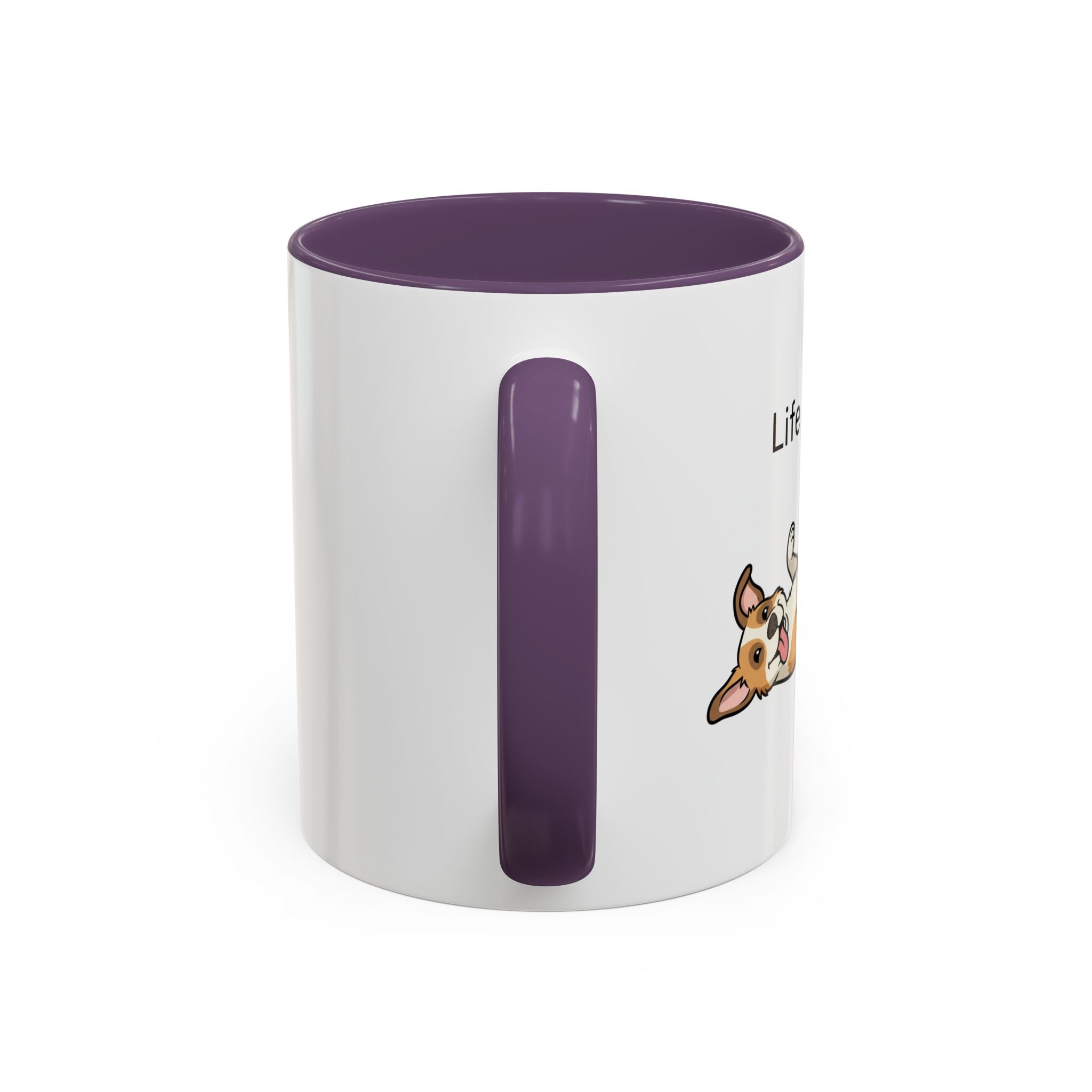 Life Is Ruff Dog Coffee Mug – Funny Pet Lover Accent Mug (11/15 oz)