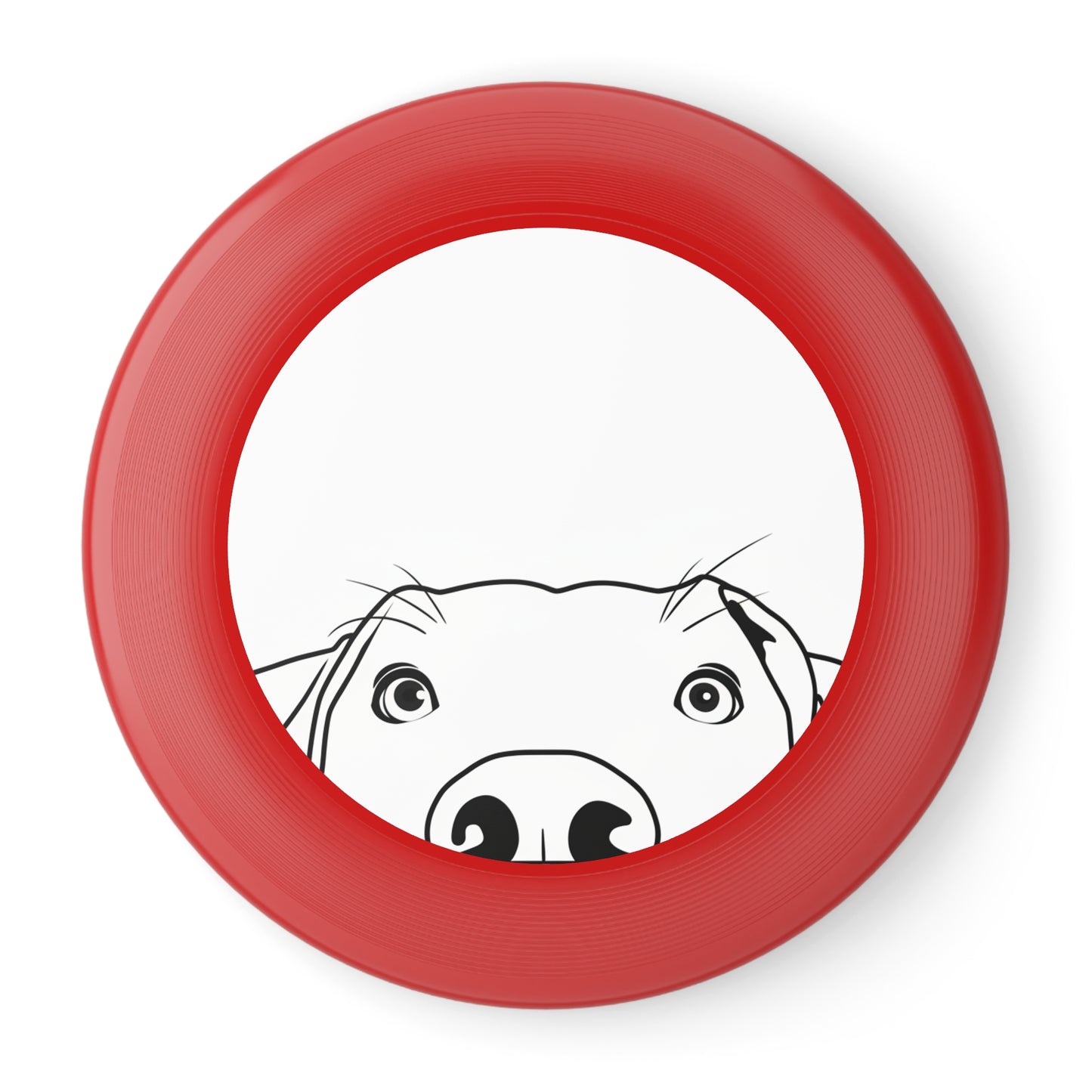 Dog Peek Frisbee — Cute Peeking Dog Disc for Outdoor Play