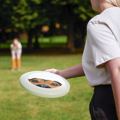 Whimsical Dog Nose Frisbee — Cute Pet Face Flying Disc for Outdoor Play