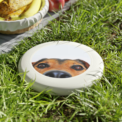 Whimsical Dog Nose Frisbee — Cute Pet Face Flying Disc for Outdoor Play