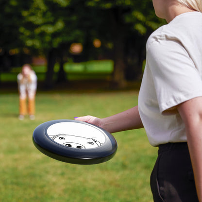 Dog Peek Frisbee — Cute Peeking Dog Disc for Outdoor Play
