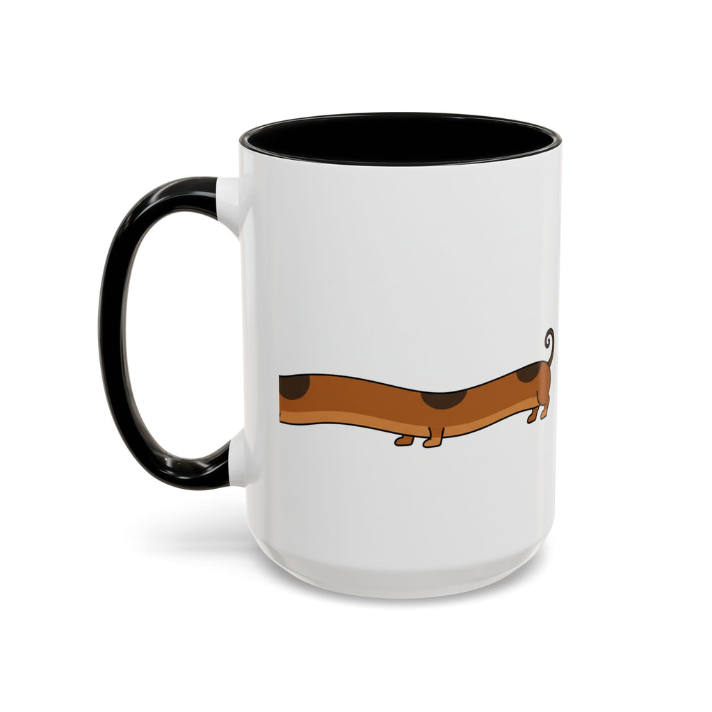 Dachshund Coffee Mug –  Funny Wiener Dog Accent Mug (11/15oz)