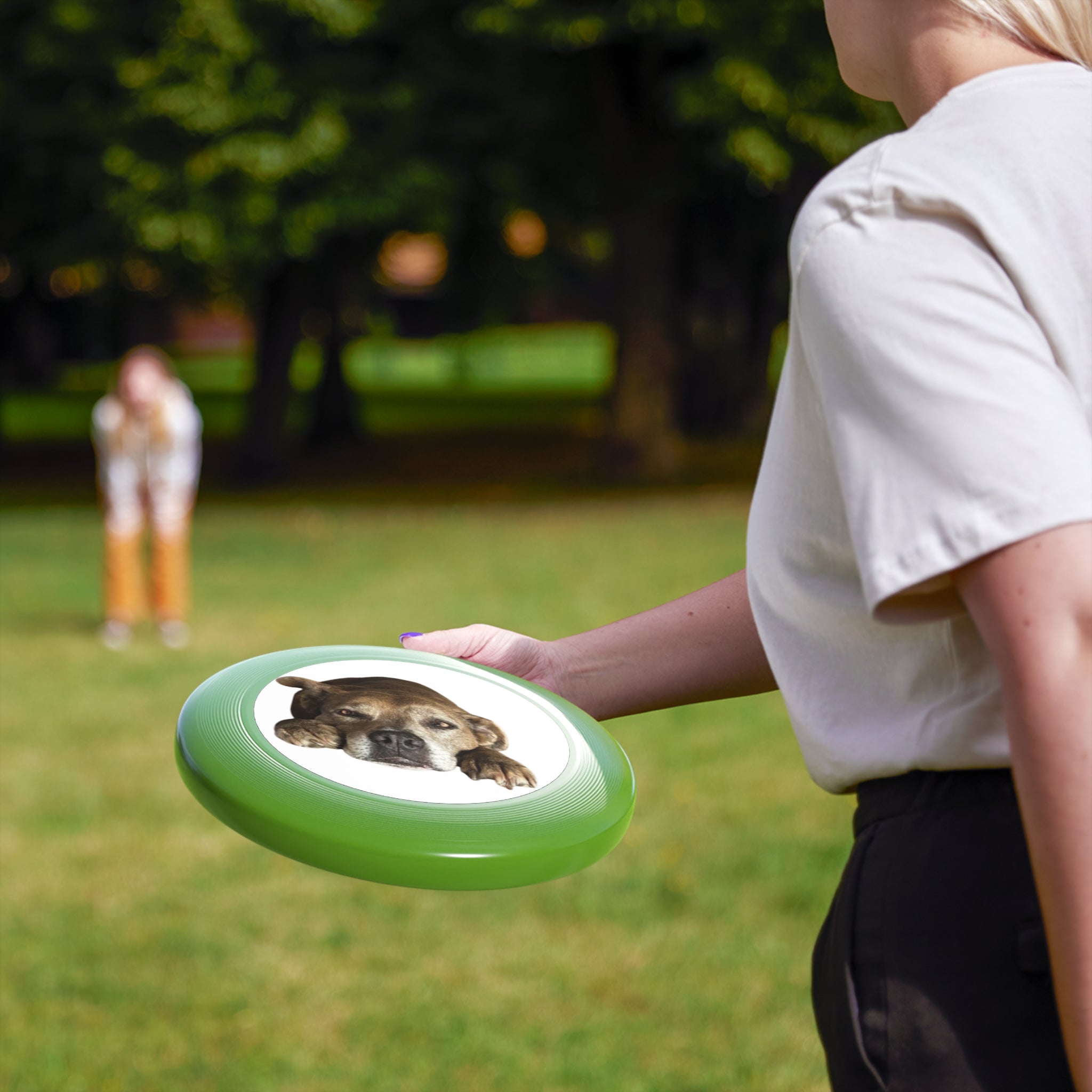 Dog Peek Frisbee — Cute Peeking Dog Disc for Outdoor Play