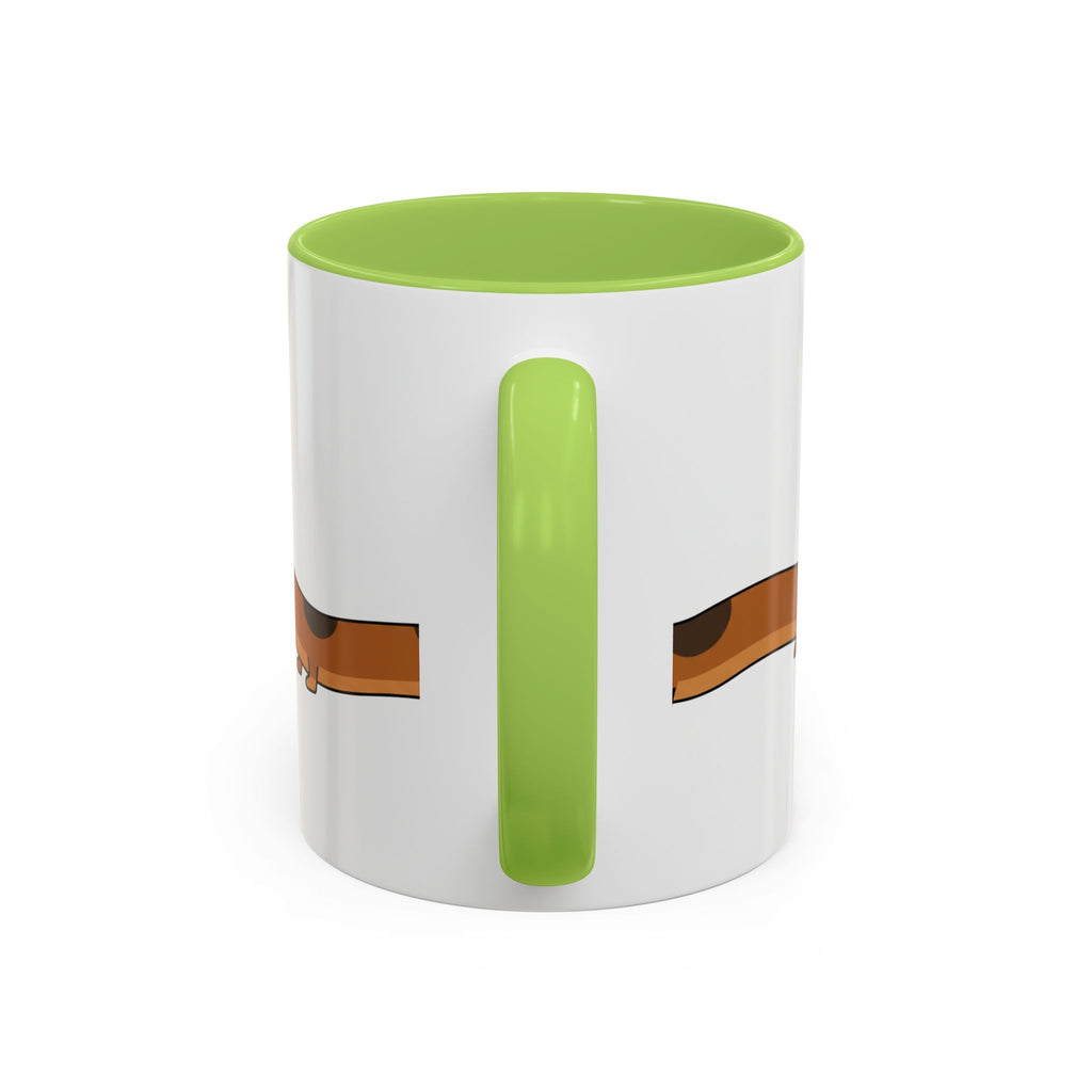 Dachshund Coffee Mug –  Funny Wiener Dog Accent Mug (11/15oz)