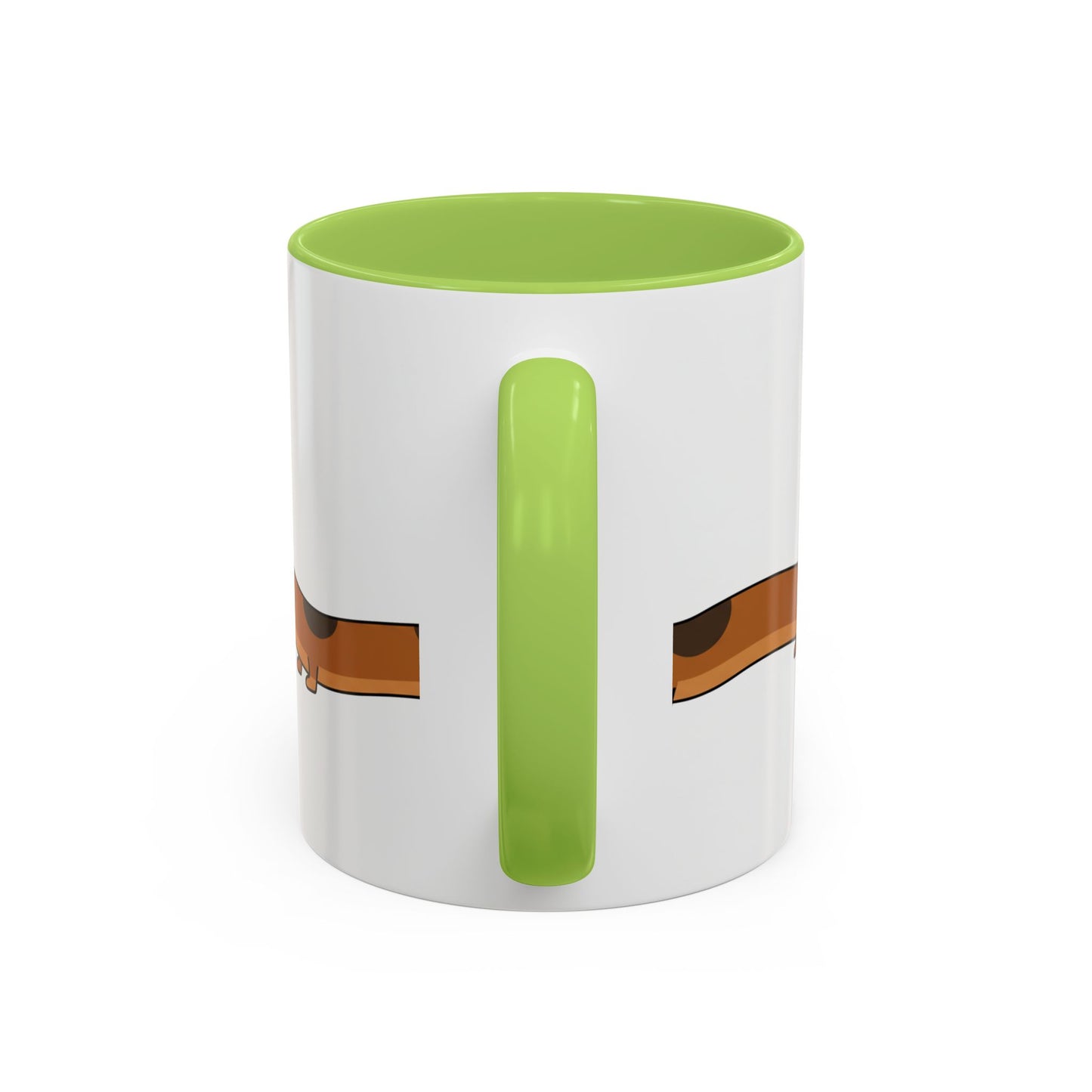 Dachshund Coffee Mug –  Funny Wiener Dog Accent Mug (11/15oz)