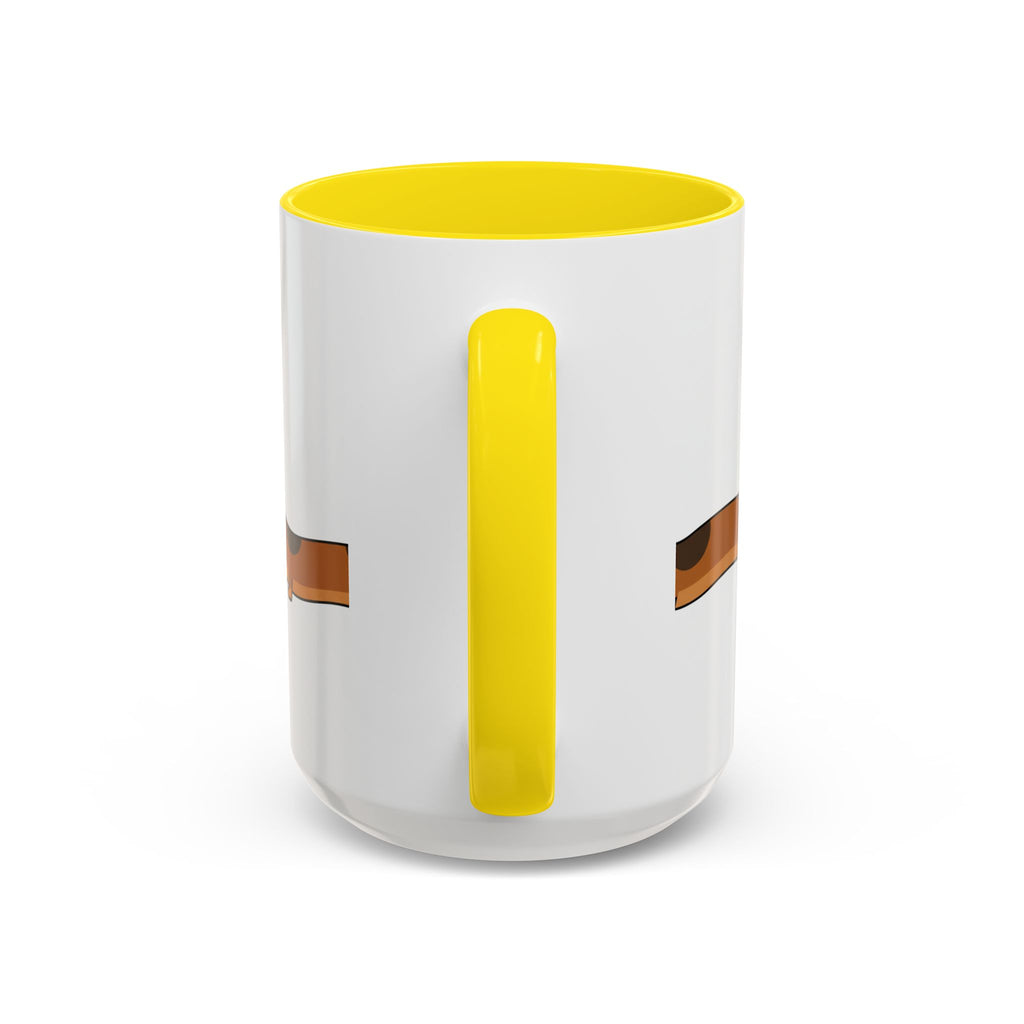 Dachshund Coffee Mug –  Funny Wiener Dog Accent Mug (11/15oz)