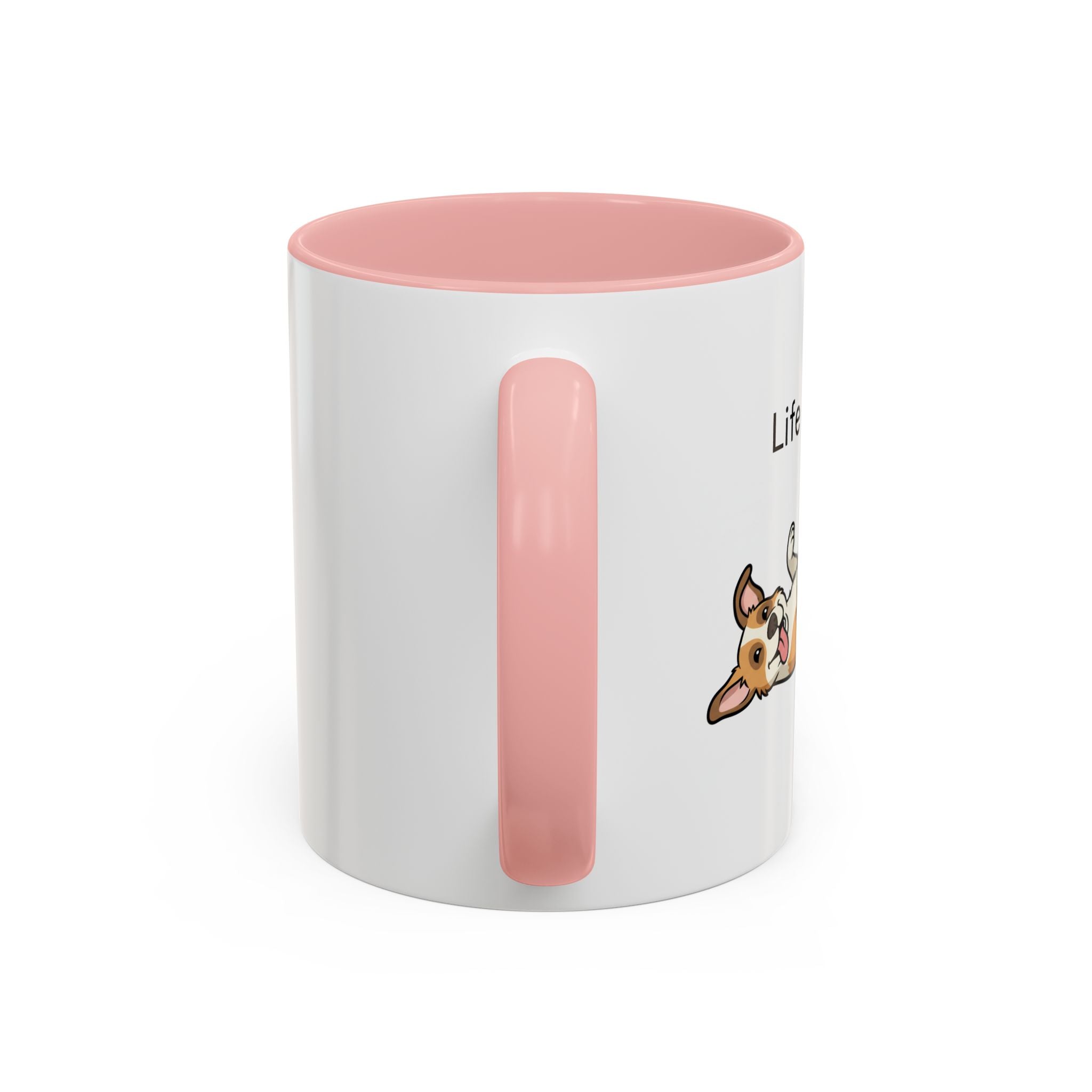 Life Is Ruff Dog Coffee Mug – Funny Pet Lover Accent Mug (11/15 oz)