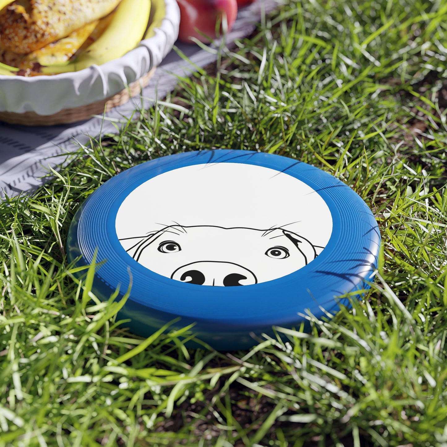 Dog Peek Frisbee — Cute Peeking Dog Disc for Outdoor Play