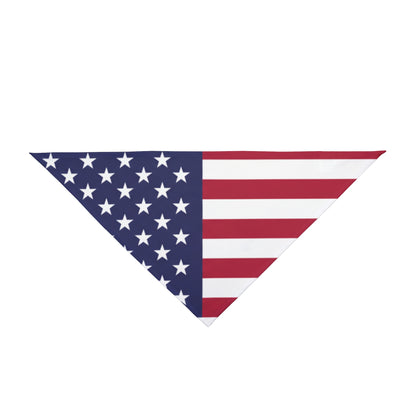 American Flag Pet Bandana — Patriotic Dog & Cat Accessory for 4th of July