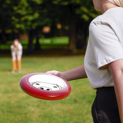 Dog Peek Frisbee — Cute Peeking Dog Disc for Outdoor Play