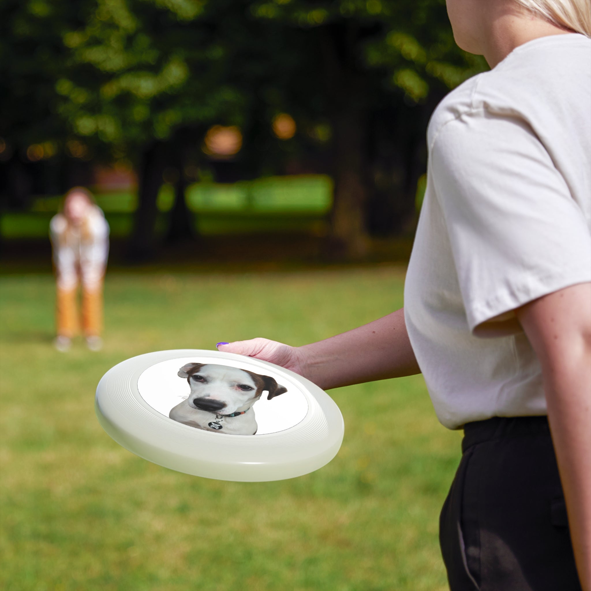 Whimsical Dog Nose Frisbee — Cute Pet Face Flying Disc for Outdoor Play
