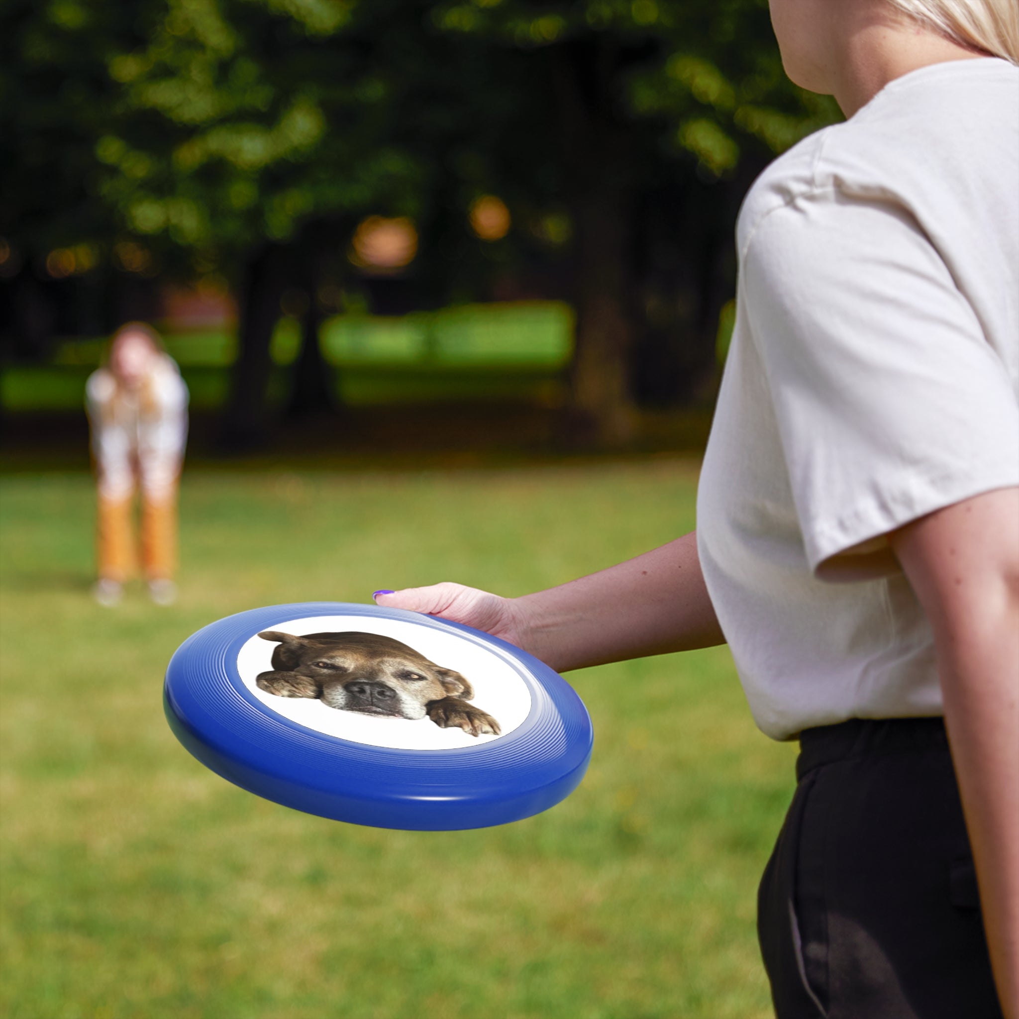 Dog Peek Frisbee — Cute Peeking Dog Disc for Outdoor Play