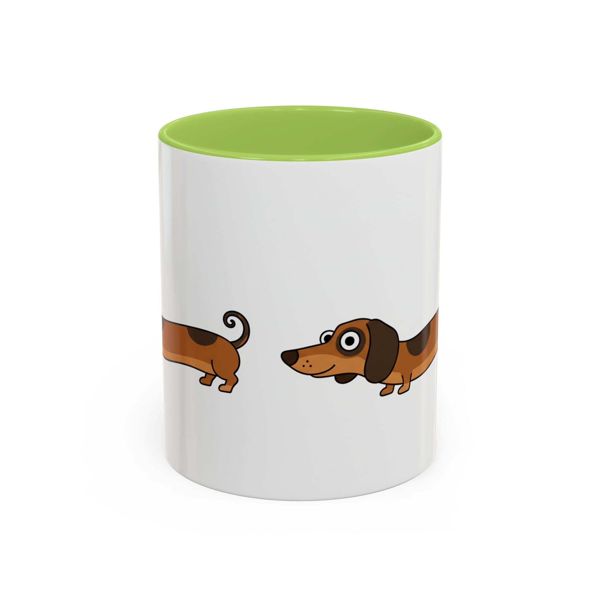 Dachshund Coffee Mug –  Funny Wiener Dog Accent Mug (11/15oz)