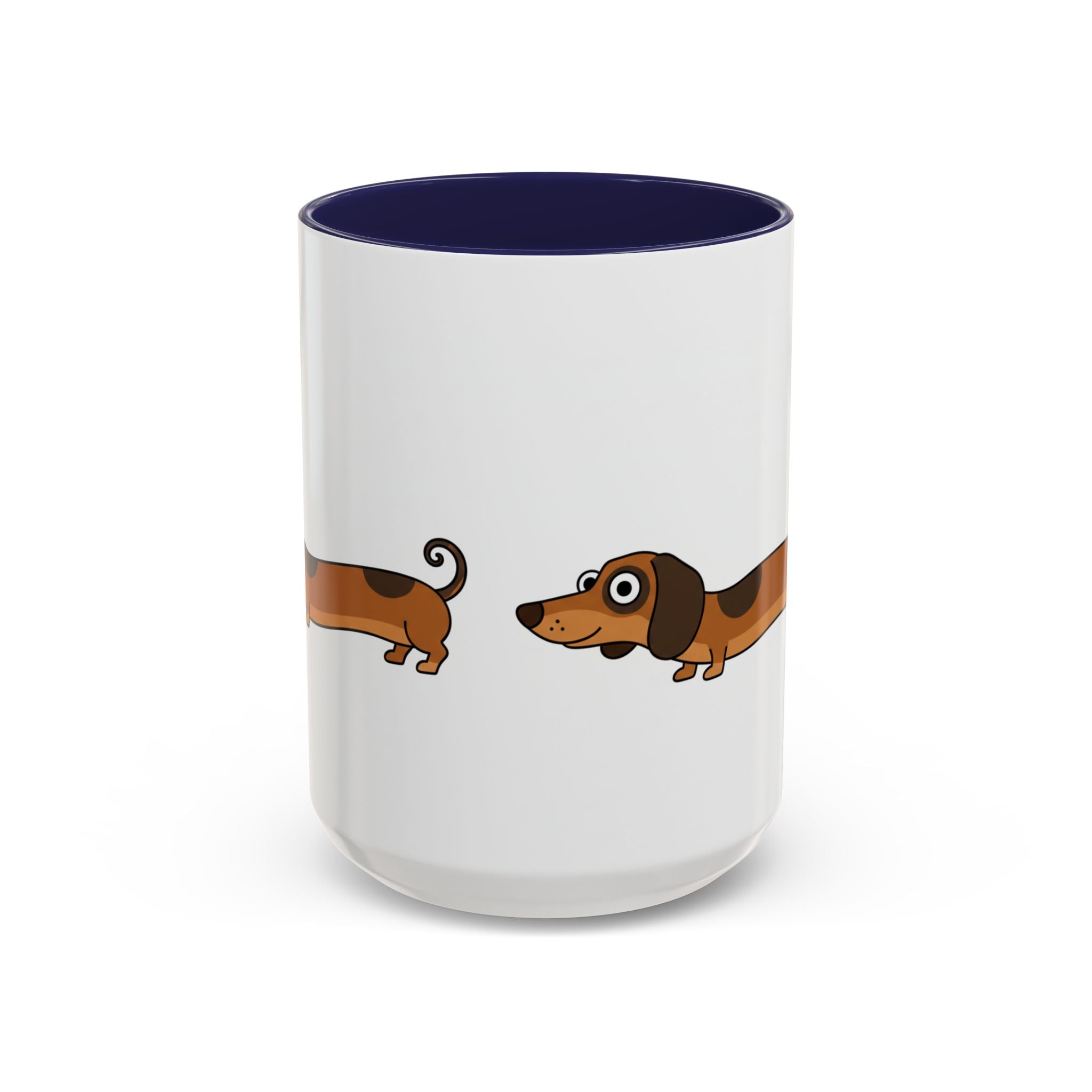 Dachshund Coffee Mug –  Funny Wiener Dog Accent Mug (11/15oz)