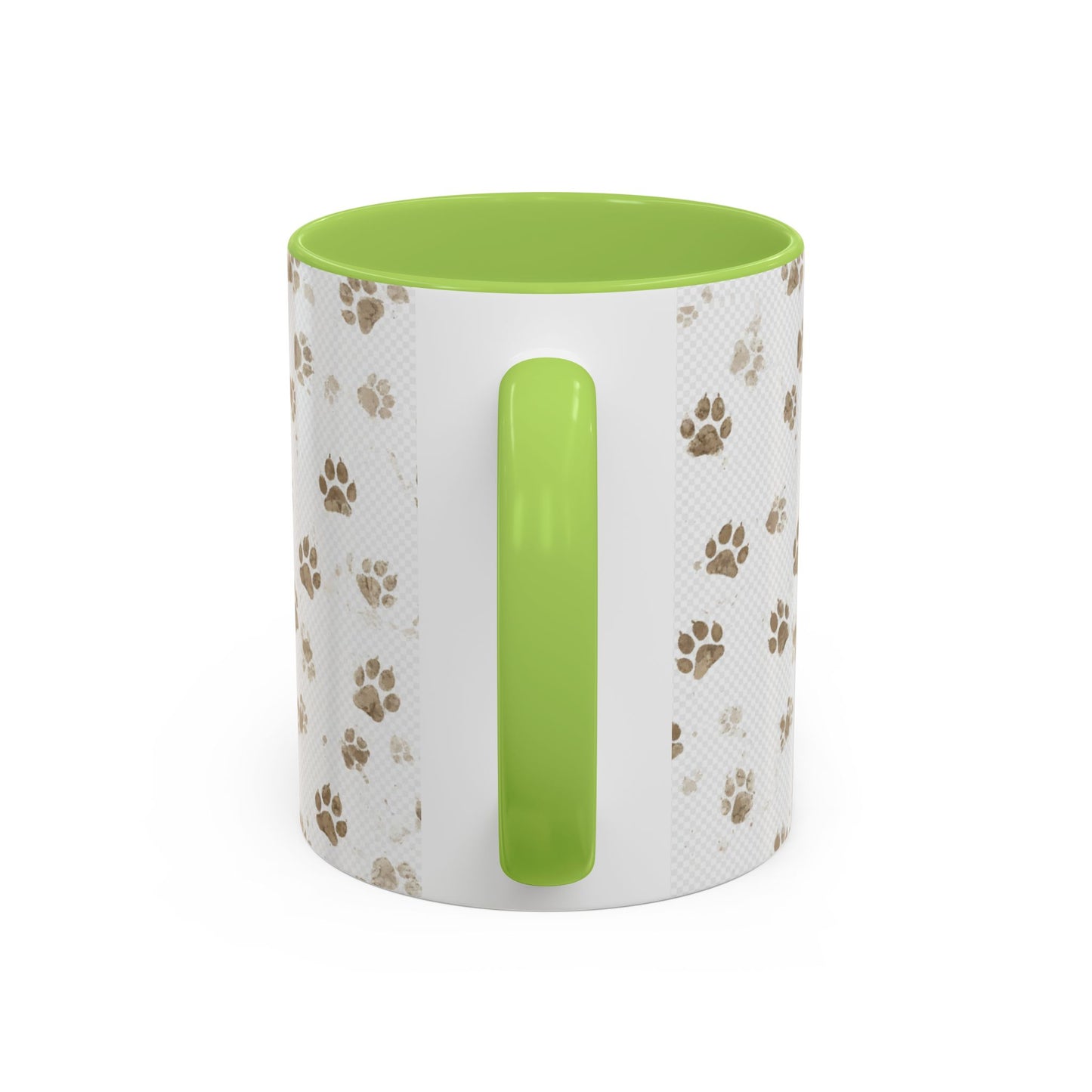 Coffee Mug - "Keep Your Dirty Paws Off My Coffee" Paw Print Accent Mug