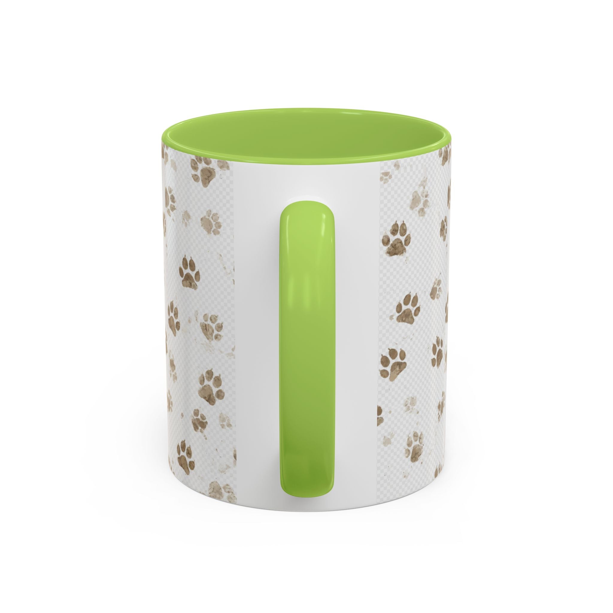Coffee Mug - "Keep Your Dirty Paws Off My Coffee" Paw Print Accent Mug