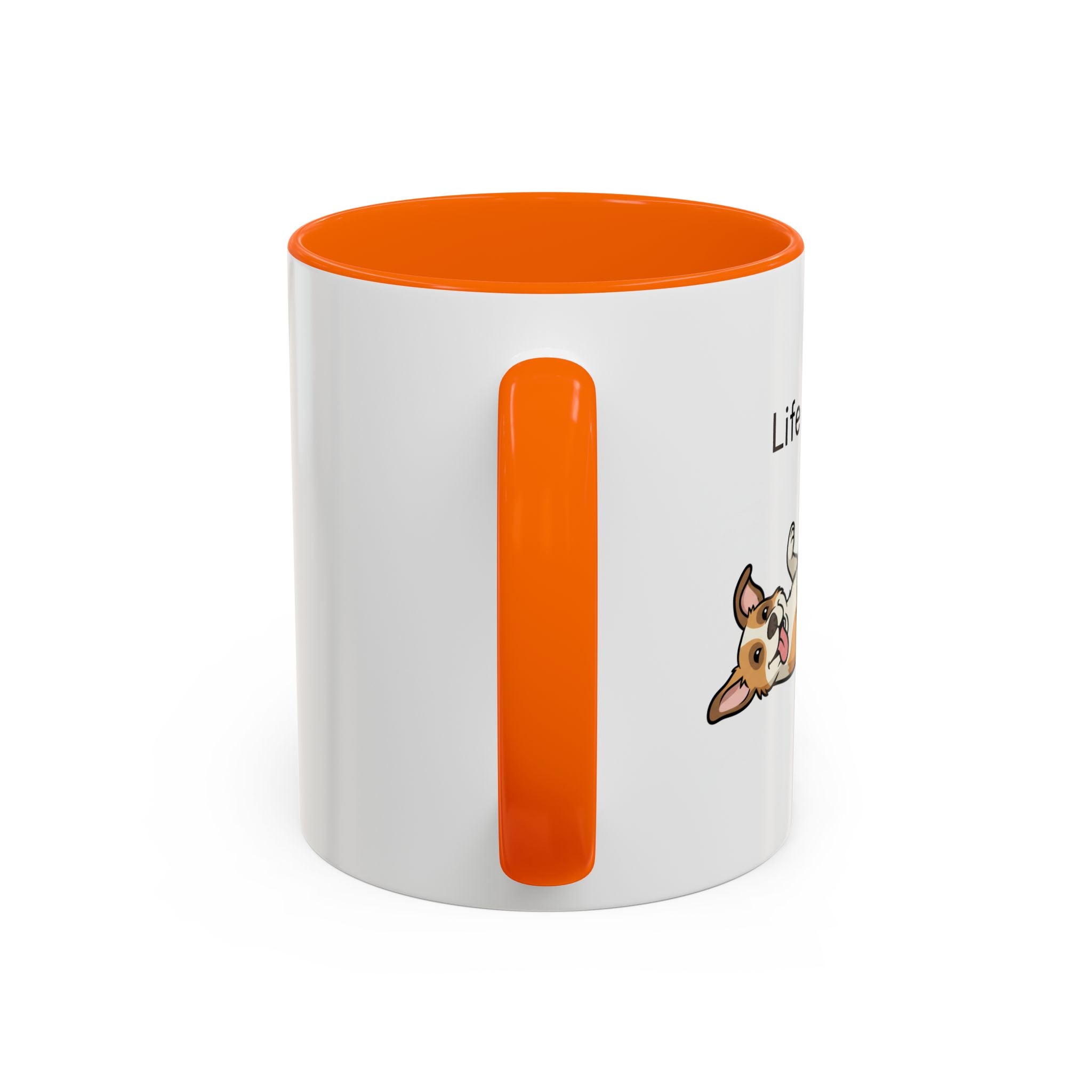 Life Is Ruff Dog Coffee Mug – Funny Pet Lover Accent Mug (11/15 oz)
